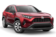 Van Rental Canterbury - RAV4 Auto - car hire Canterbury